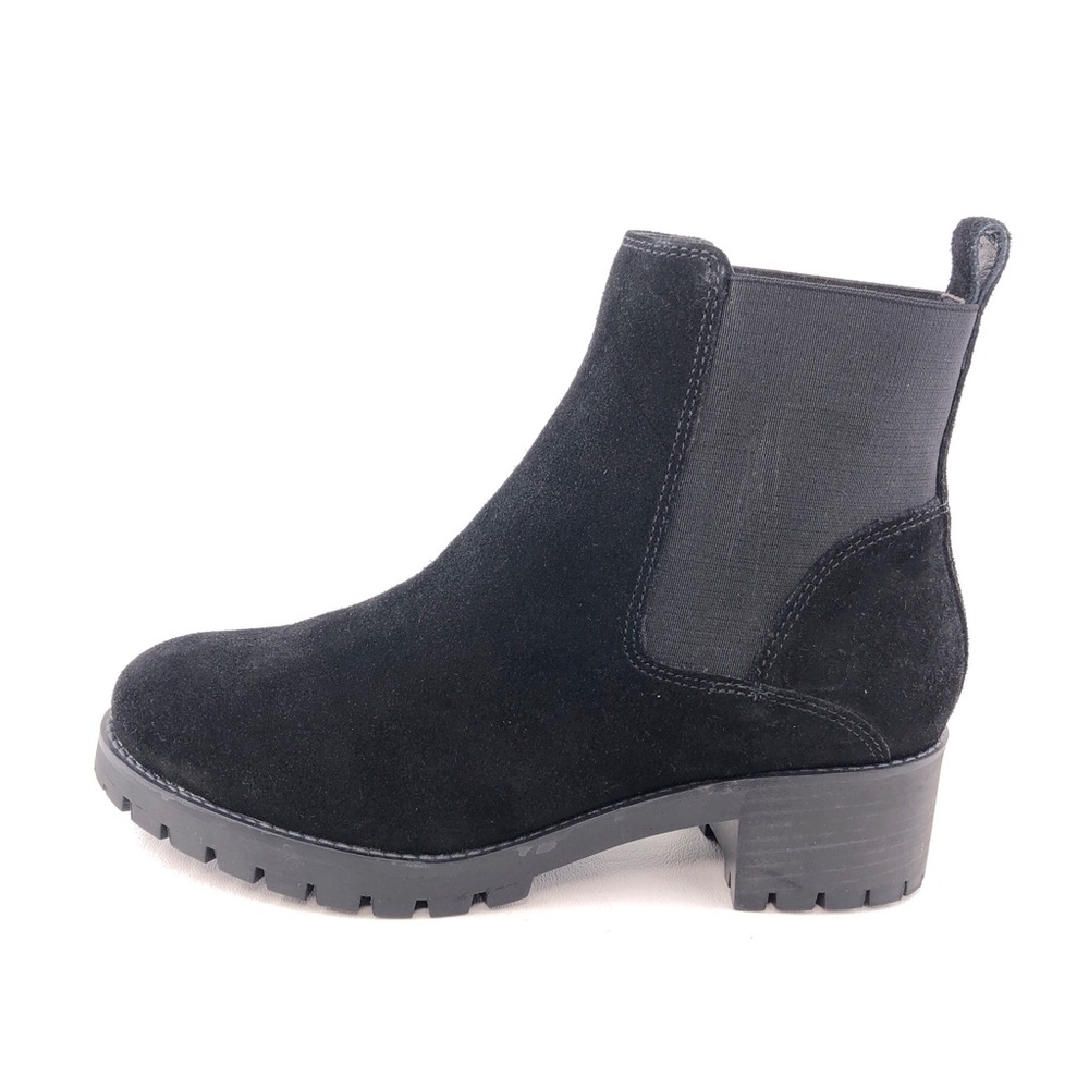 Joie Chelsea Black Suede Ankle Boots 7